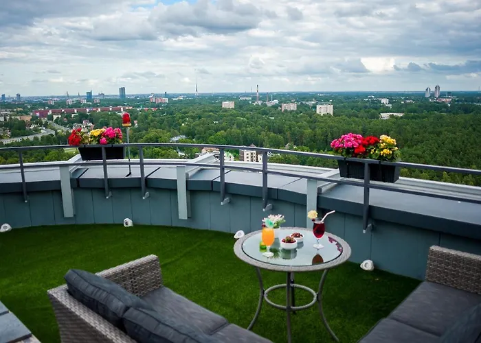 Skyhouse Riga Amazing Penthouse And Spa